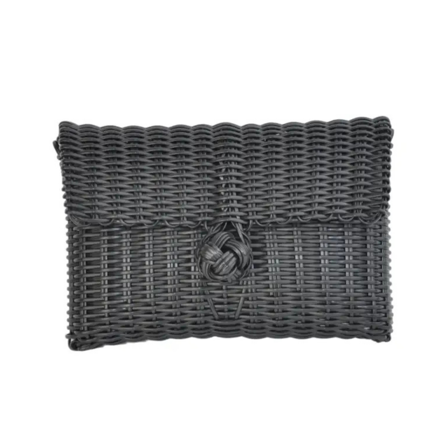 the lilley line clutch, black the lilley line clutch, resort wear accessories, boutique style, boutique accessory, made in el salvador