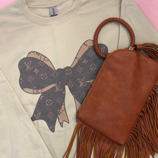 Fashion Bow Sweatshirt