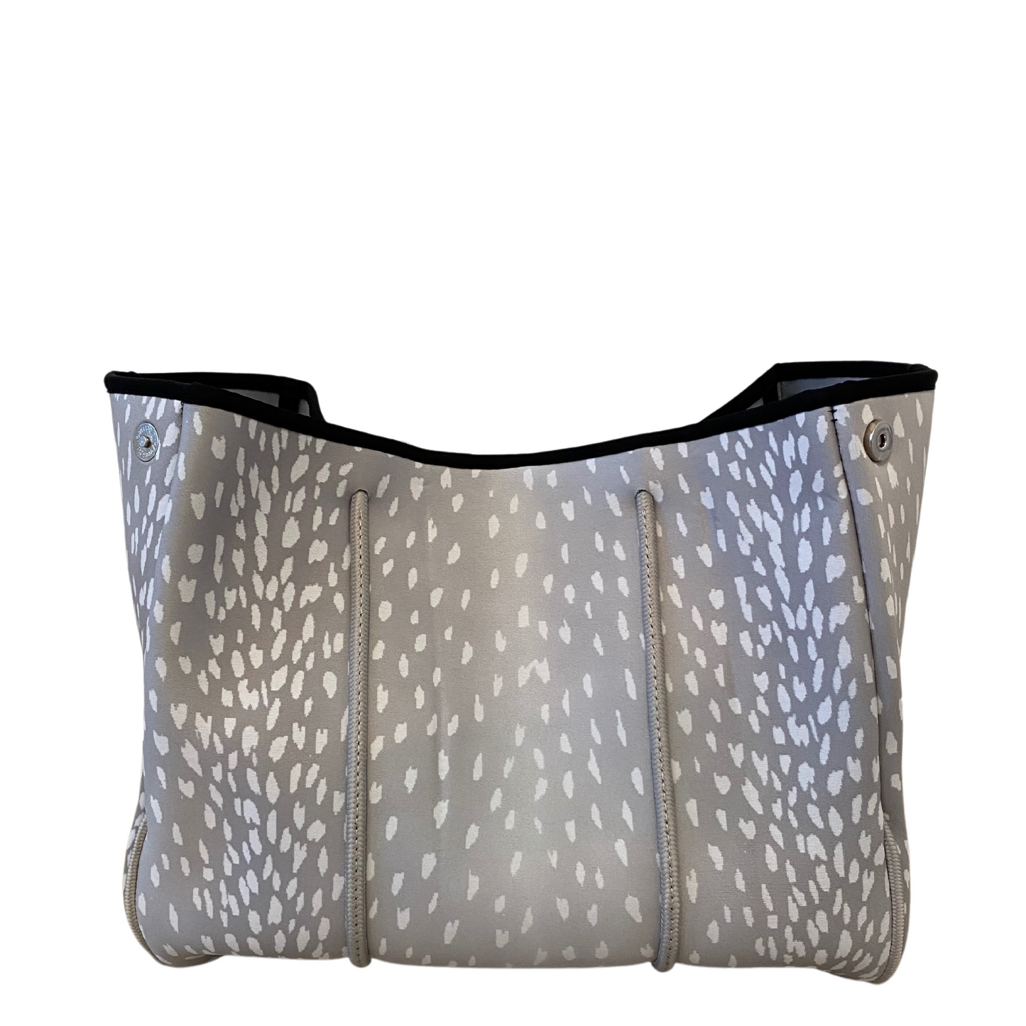 Grey Fawn Neoprene Tote Bag, Neoprene Tote Bag, Neoprene Tote, Neoprene Bag, Travel Bag, Beach Tote, Beach Bag, Bag, Neoprene Accessories, Accessories
