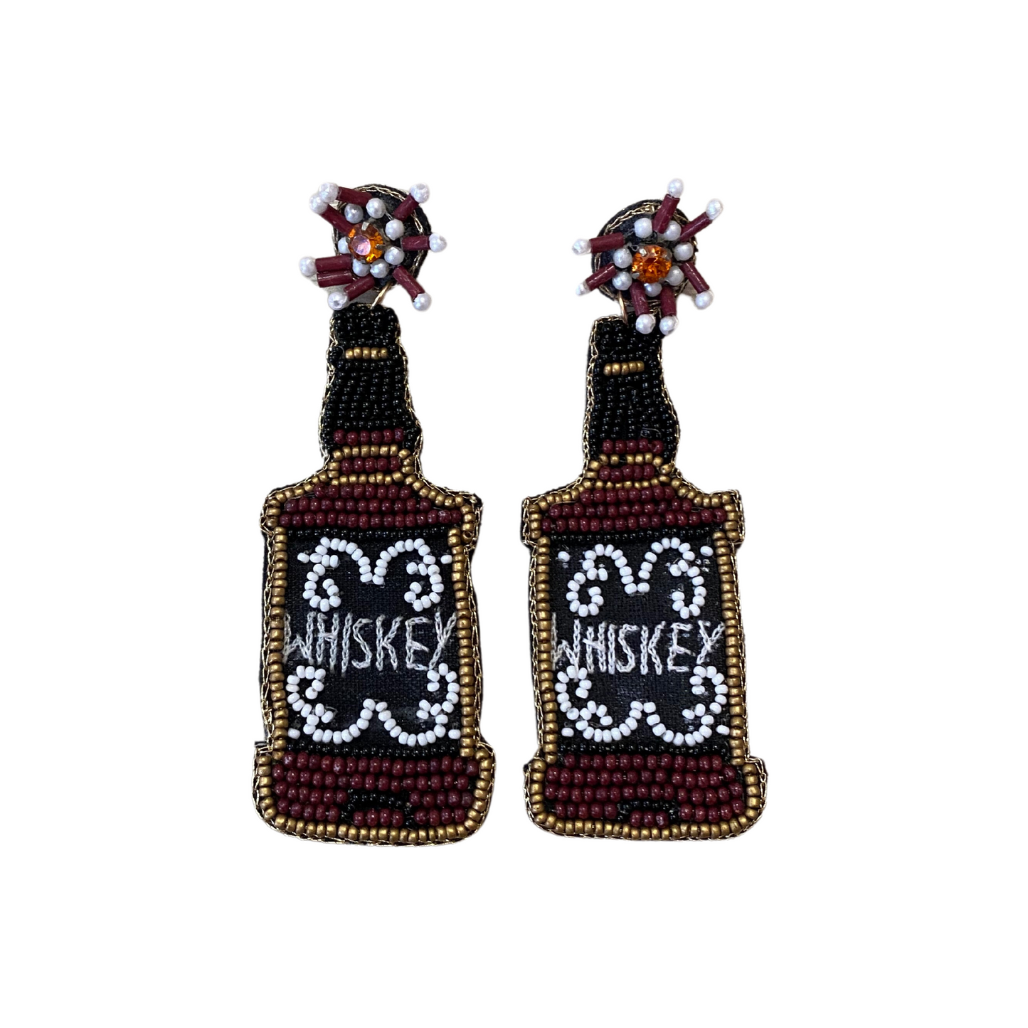 Whiskey Earrings