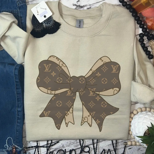 Fashion Bow Sweatshirt