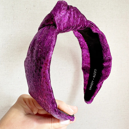 Purple Shimmer Headband