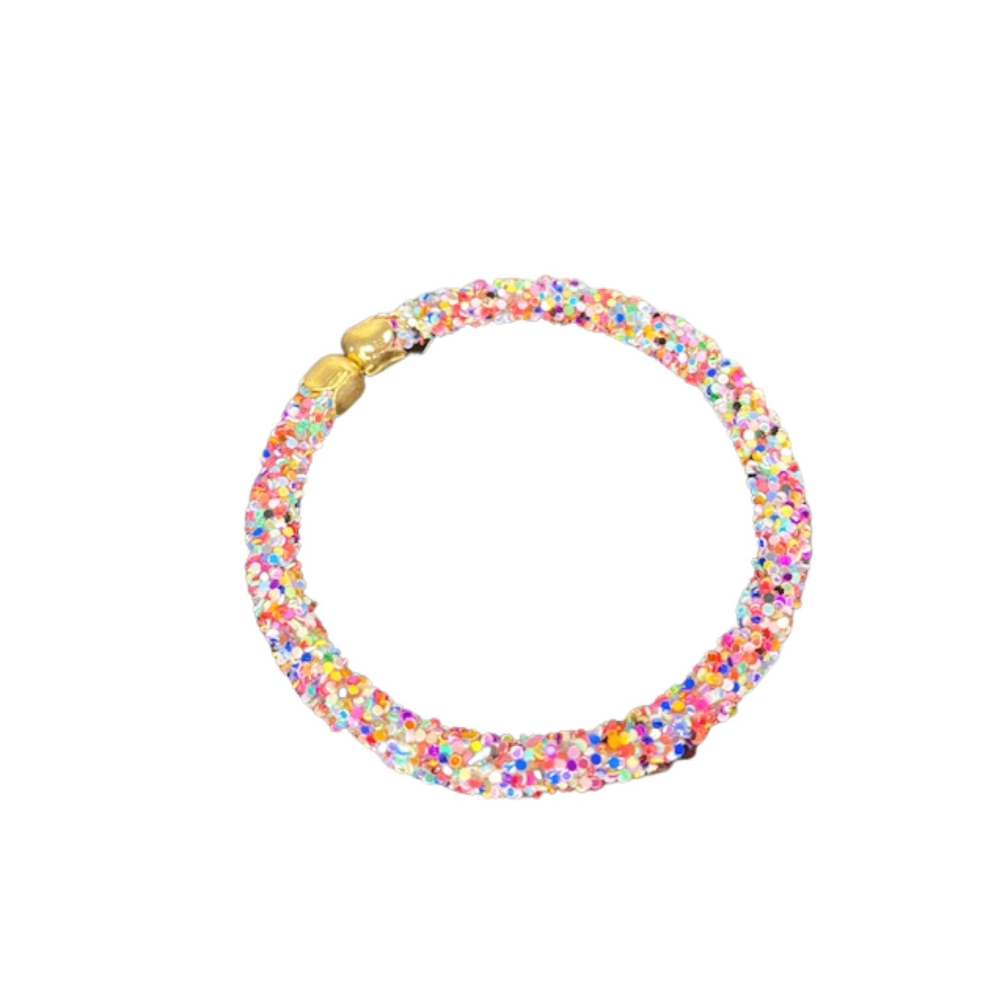 Rainbow Glitter Adjustable Bracelet, Rainbow Glitter Bracelet, Bracelet, Accessories, Taylor Shaye