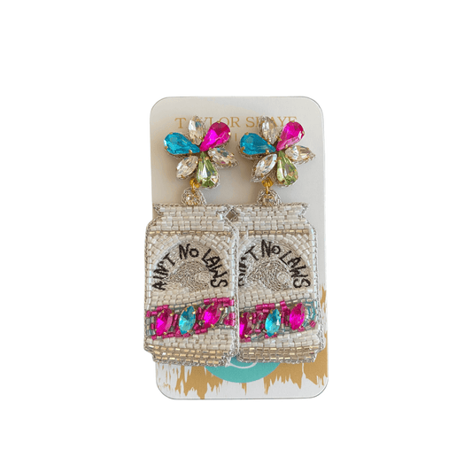 Accessories, Ain't No Laws Beaded Earrings, Taylor Shaye